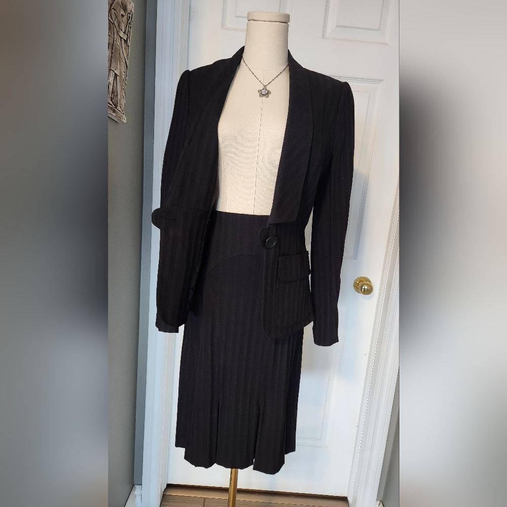 Max Studio Black Blazer - Size 4 - Picture 4 of 8